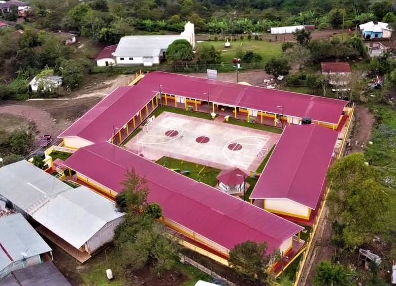Alcaldía de Comayagua invierte cerca de 7 millones de lempiras en construcción de amplio Centro Educativo Tecnológico en San José de Pane